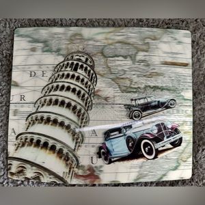 Reflective mouse pad